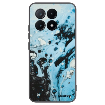 Picasee silikónový čierny obal pre Xiaomi Poco X6 Pro - Organic blue