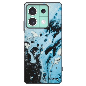 Picasee silikónový čierny obal pre Xiaomi Redmi Note 13 5G - Organic blue