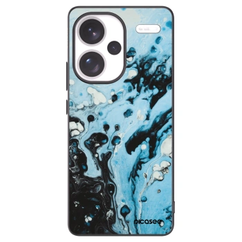 Picasee silikónový čierny obal pre Xiaomi Redmi Note 13 Pro+ 5G - Organic blue