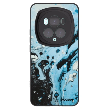 Picasee silikónový čierny obal pre Honor Magic6 Pro - Organic blue