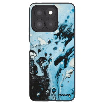Picasee silikónový čierny obal pre Honor X8b - Organic blue
