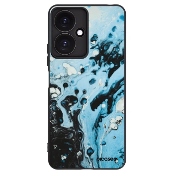 Picasee silikónový čierny obal pre Xiaomi Redmi 13C 5G - Organic blue