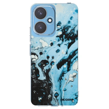 Picasee silikónový prehľadný obal pre Xiaomi Redmi 13C 5G - Organic blue