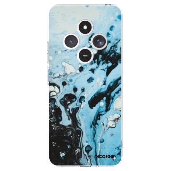 Picasee silikónový prehľadný obal pre Xiaomi Redmi 14C - Organic blue