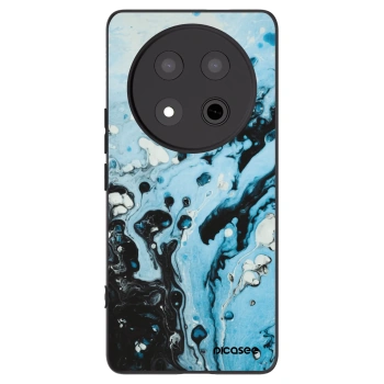 Picasee silikónový čierny obal pre Honor Magic7 Lite 5G - Organic blue