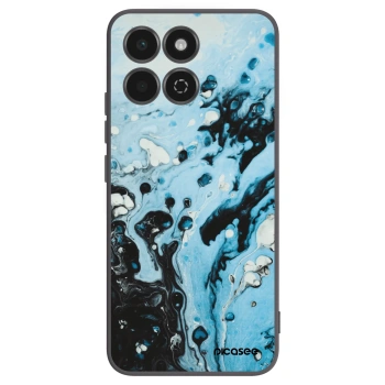 Picasee silikónový čierny obal pre Honor 200 Smart 5G - Organic blue