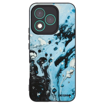 Picasee silikónový čierny obal pre Honor 400 Lite 5G - Organic blue