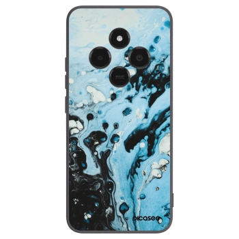 Picasee silikónový čierny obal pre Xiaomi Poco C75 - Organic blue
