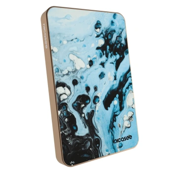 Powerbanka s MagSafe 5 000 mAh Zlatá - Organic blue