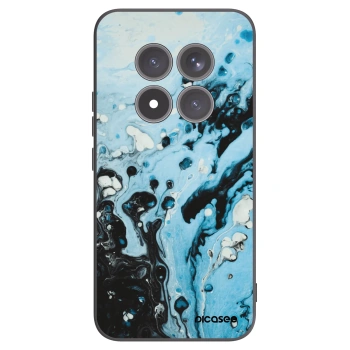 Picasee silikónový čierny obal pre Xiaomi Redmi Note 15 Pro+ - Organic blue