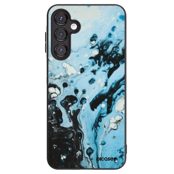 Picasee silikónový čierny obal pre Samsung Galaxy A16 4G - Organic blue