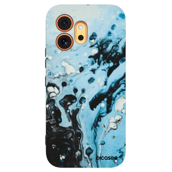 Picasee silikónový čierny obal pre Honor 600 - Organic blue