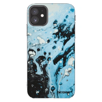 Picasee silikónový prehľadný obal pre Apple iPhone 11 - Organic blue