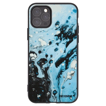 Picasee silikónový čierny obal pre Apple iPhone 11 Pro - Organic blue