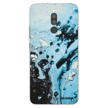 Picasee silikónový prehľadný obal pre Xiaomi Redmi 8 - Organic blue