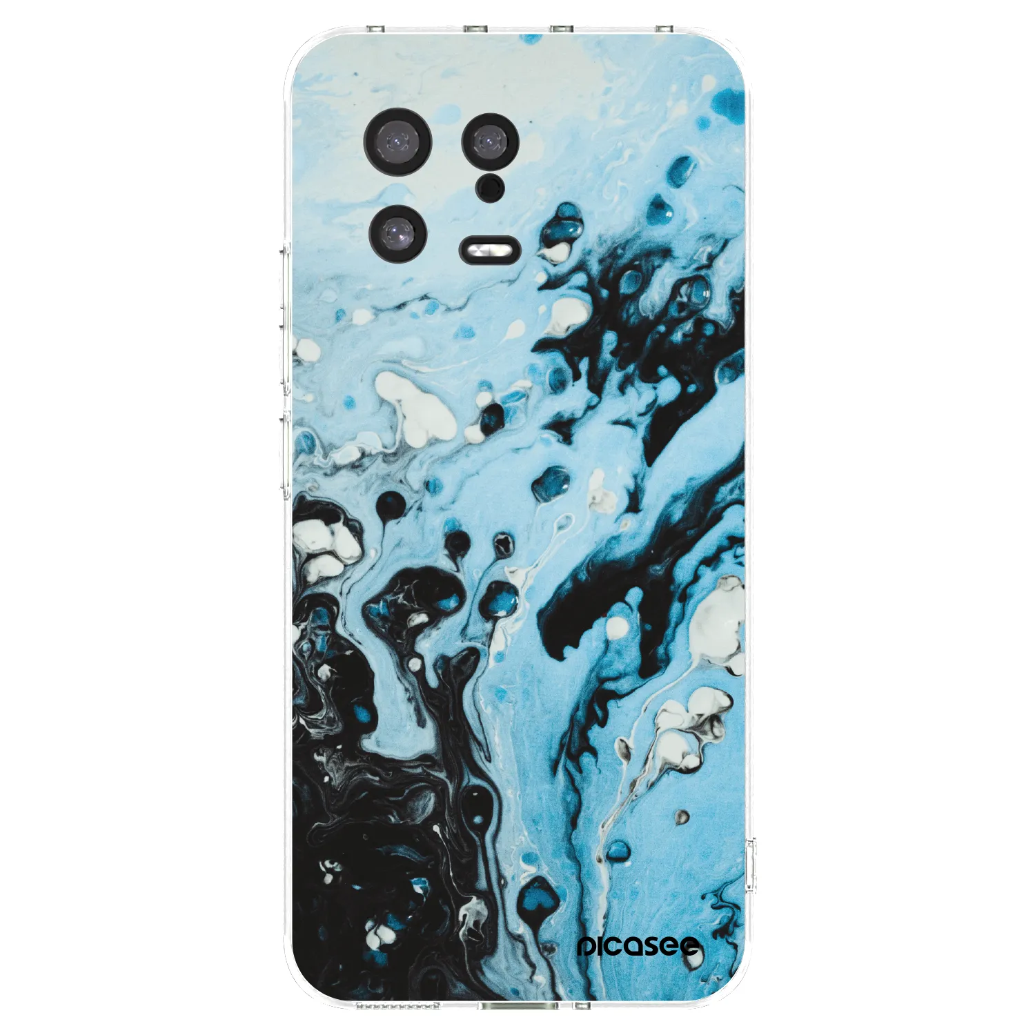 Silikónový prehľadný obal pre Xiaomi 13 - Organic blue