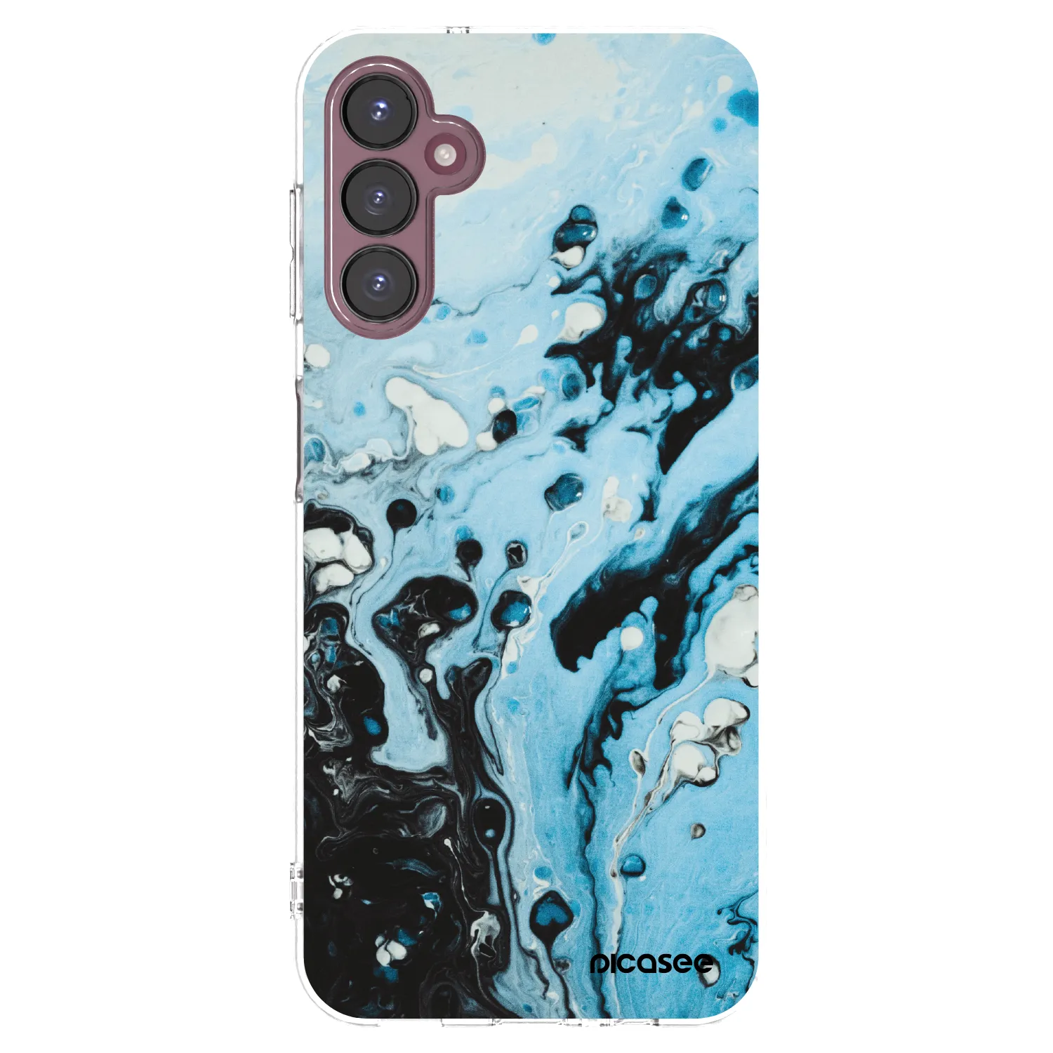 Picasee silikónový prehľadný obal pre Samsung Galaxy A05s A057G - Organic blue