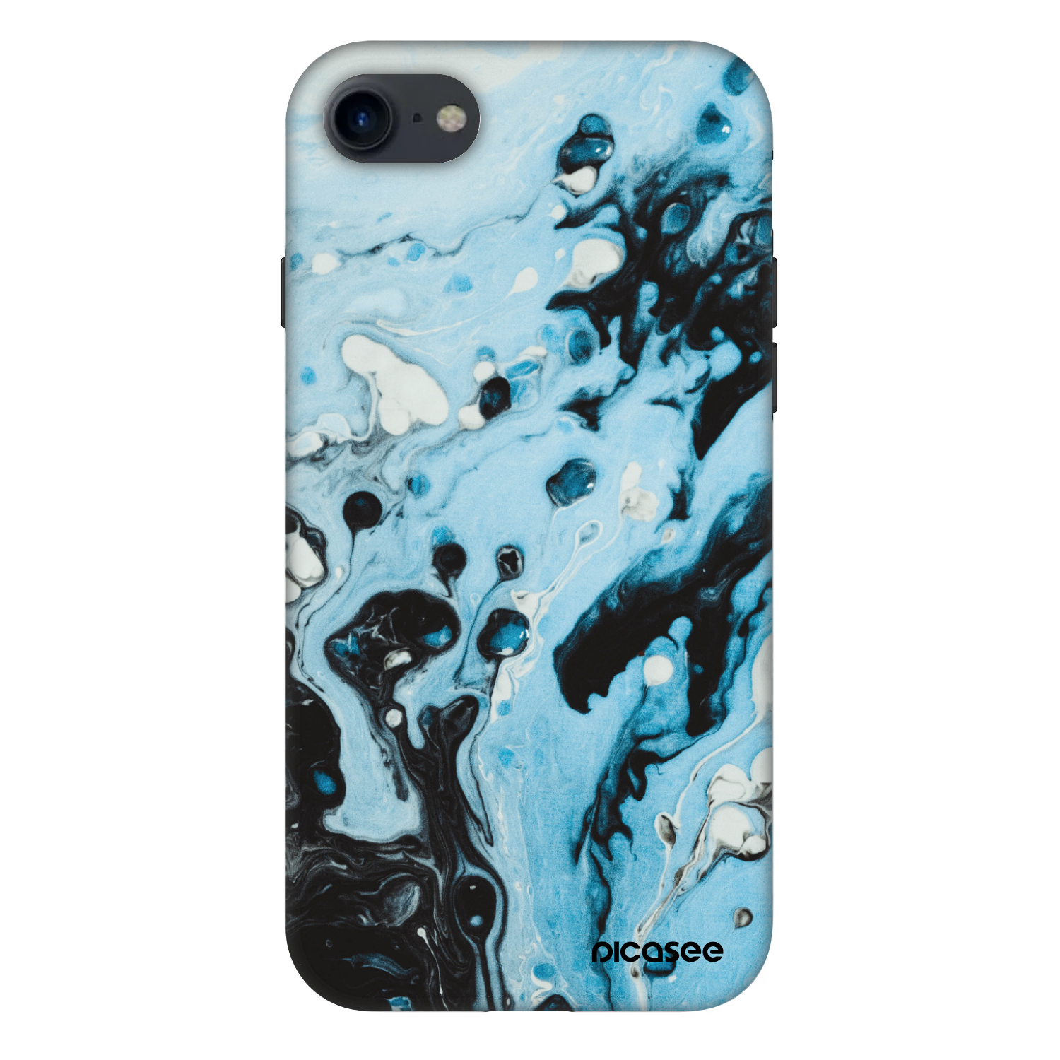 Picasee Fashion Case pre Apple iPhone 8 - Organic blue