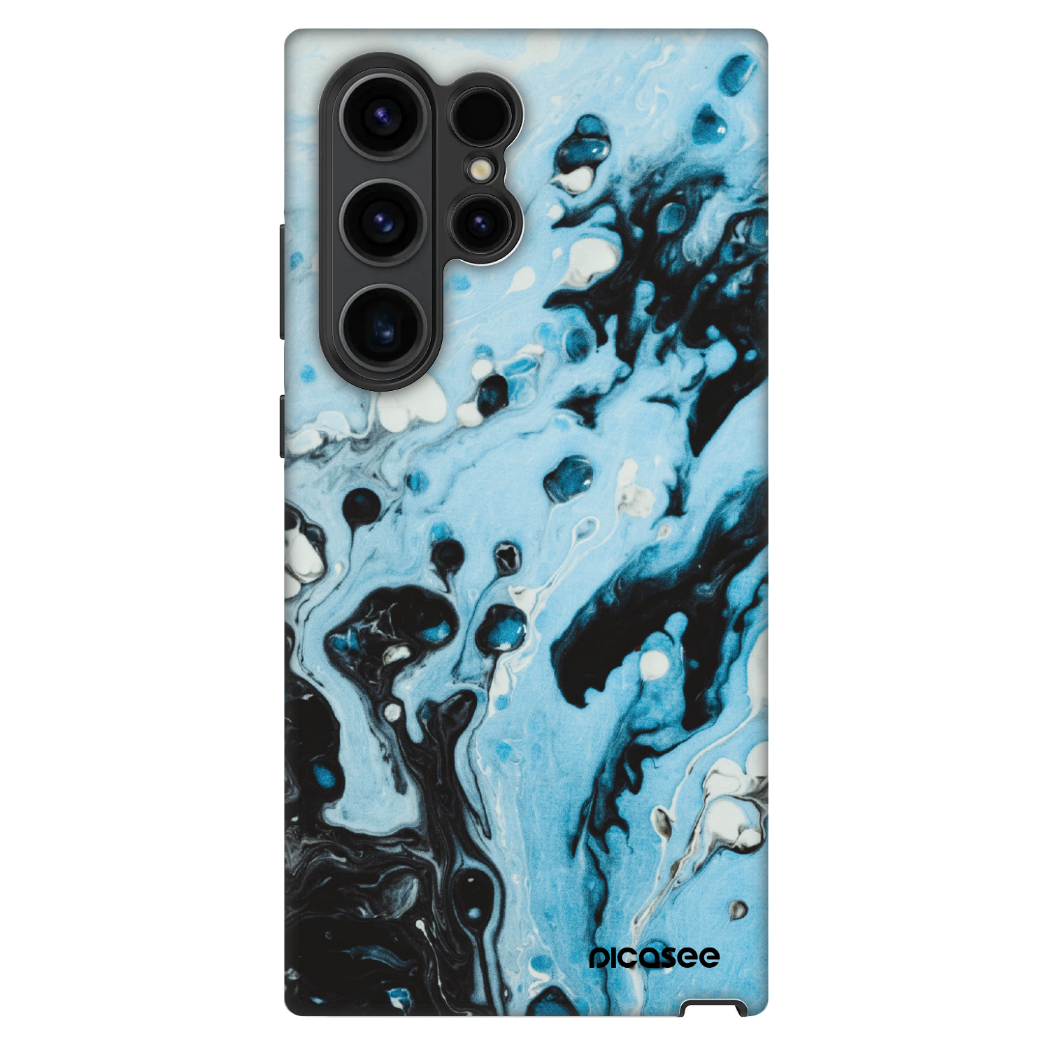 Picasee Fashion Case pre Samsung Galaxy S23 Ultra 5G - Organic blue
