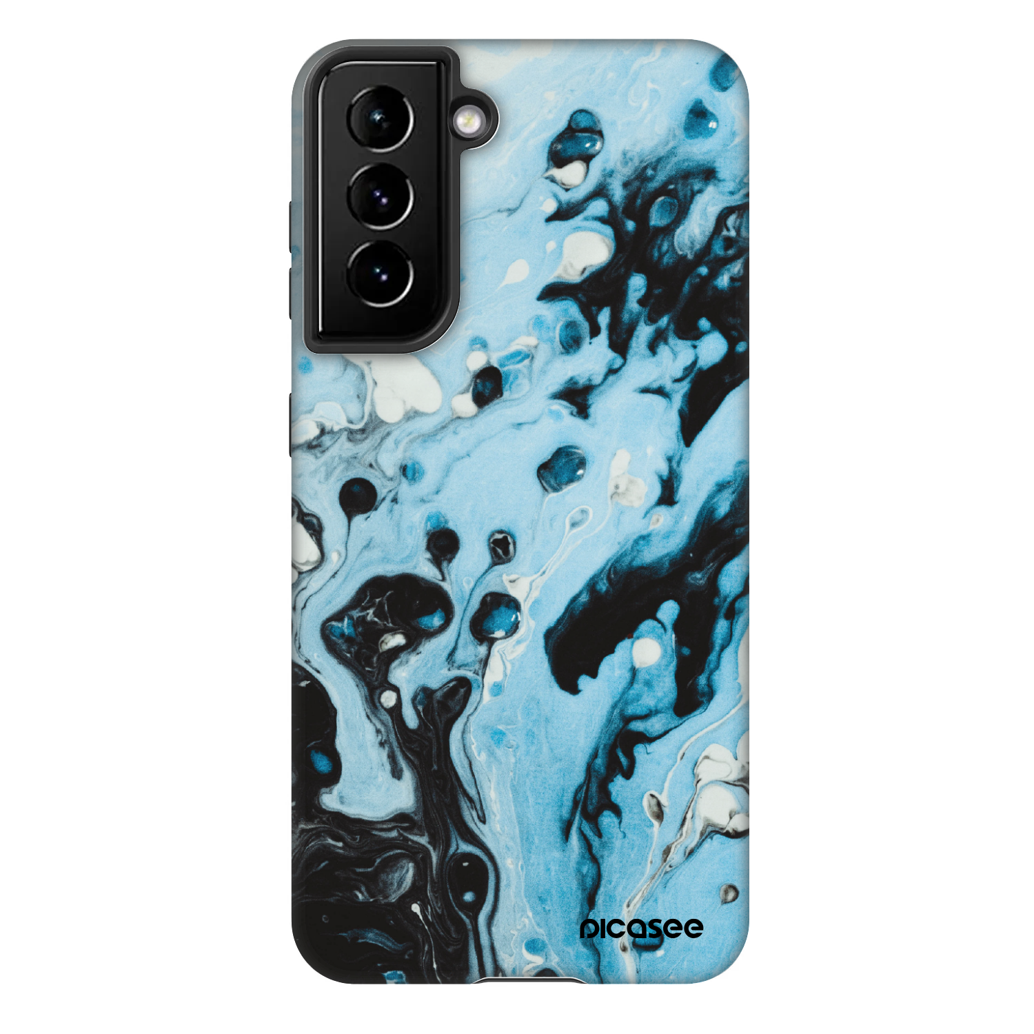 Picasee Fashion Case pre Samsung Galaxy S22 5G - Organic blue