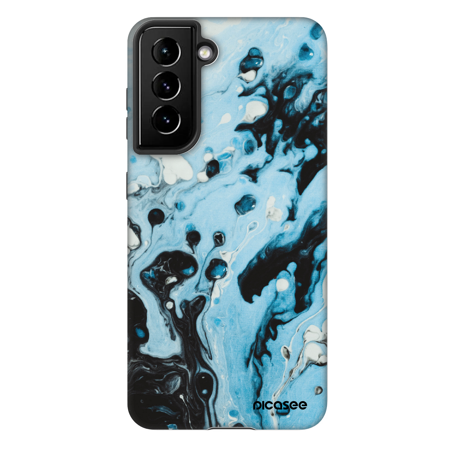 Picasee Fashion Case pre Samsung Galaxy S21 FE 5G - Organic blue