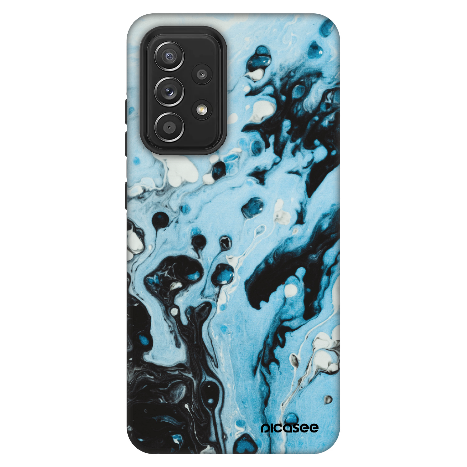 Picasee Fashion Case pre Samsung Galaxy A52s 5G A528B - Organic blue
