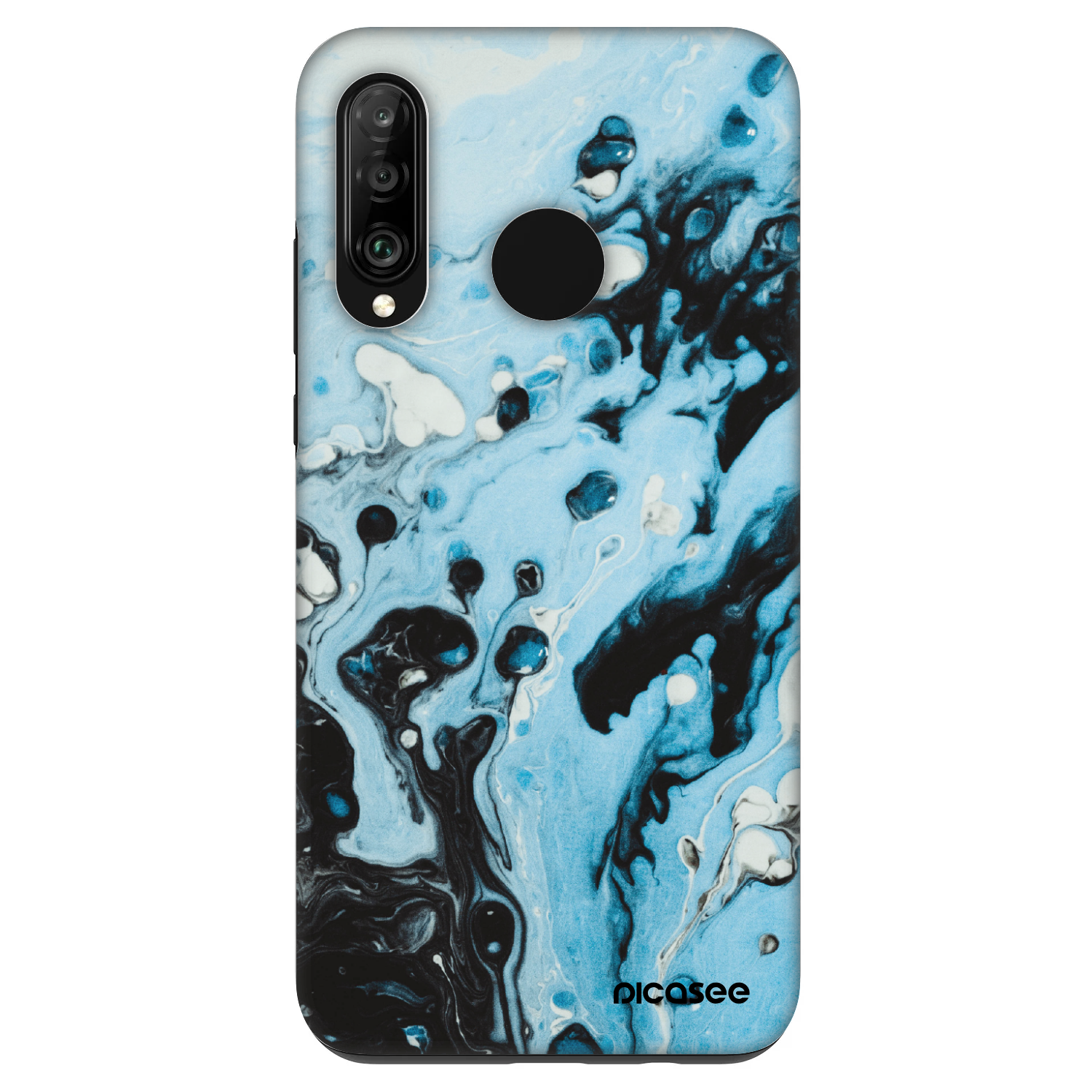 Picasee Fashion Case pre Huawei P30 Lite - Organic blue