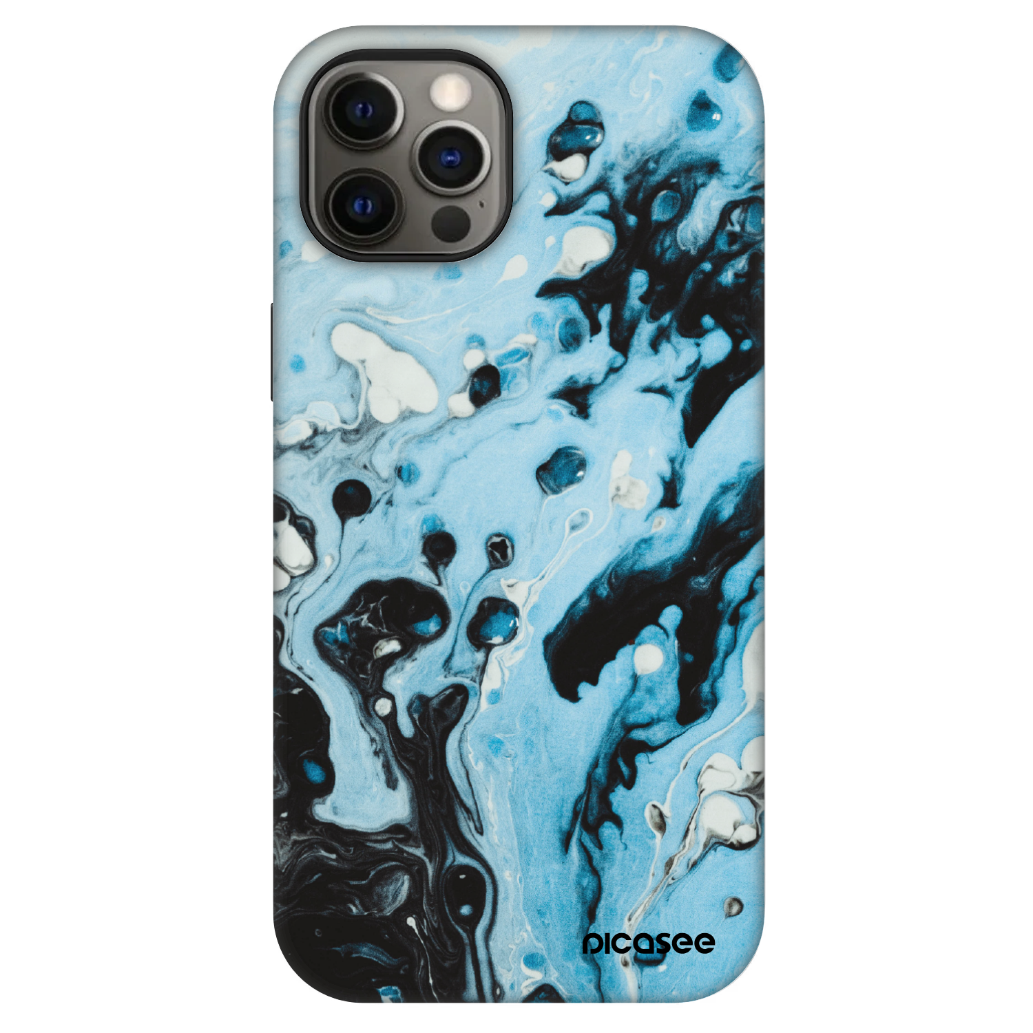Picasee Fashion Case MagSafe pre Apple iPhone 12 - Organic blue