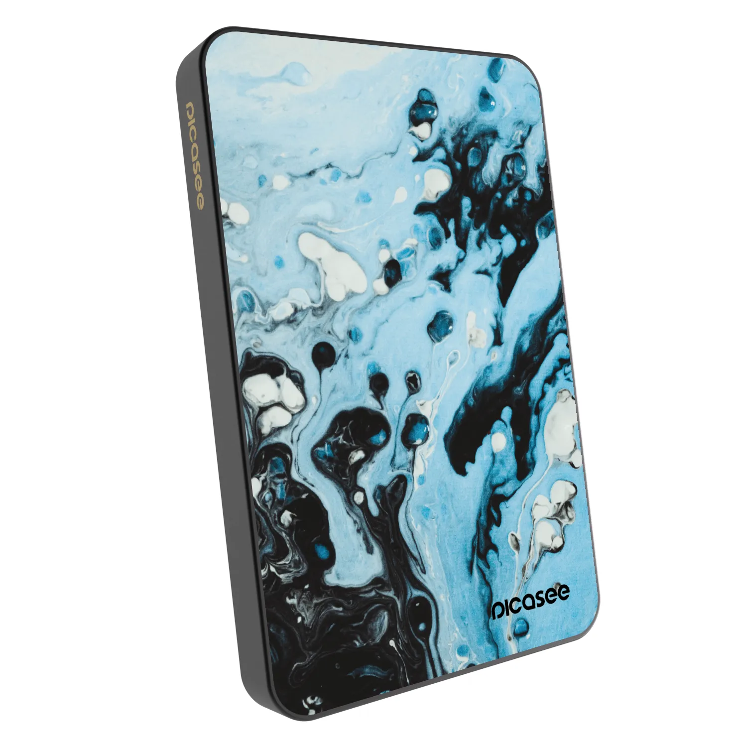 Picasee Powerbanka s MagSafe 5 000 mAh Šedá - Organic blue