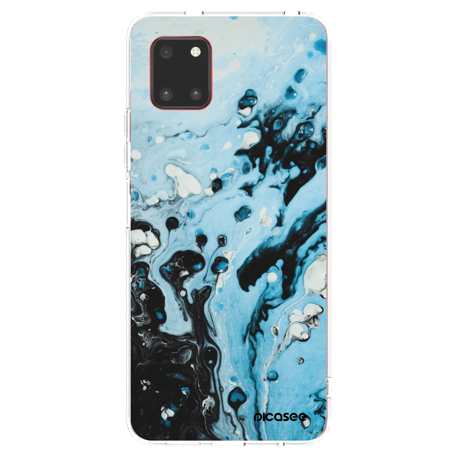 Picasee silikónový prehľadný obal pre Samsung Galaxy Note 10 Lite N770F - Organic blue