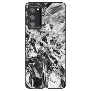 Picasee silikónový čierny obal pre Samsung Galaxy S20 FE - Chrome