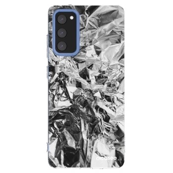 Picasee silikónový prehľadný obal pre Samsung Galaxy S20 FE - Chrome