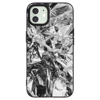 Picasee silikónový čierny obal pre Apple iPhone 12 - Chrome