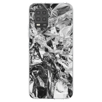 Picasee silikónový prehľadný obal pre Xiaomi Mi 10 Lite - Chrome