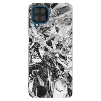 Picasee silikónový prehľadný obal pre Samsung Galaxy A12 A125F - Chrome