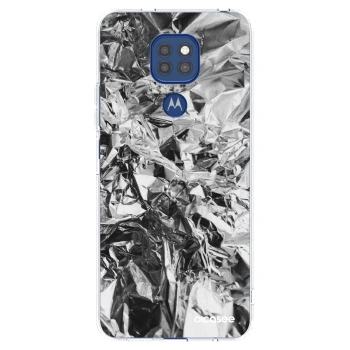Picasee silikónový prehľadný obal pre Motorola Moto G9 Play - Chrome