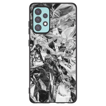 Picasee silikónový čierny obal pre Samsung Galaxy A72 A725F - Chrome