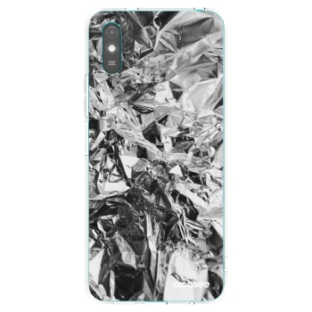 Picasee silikónový prehľadný obal pre Xiaomi Redmi 9AT - Chrome