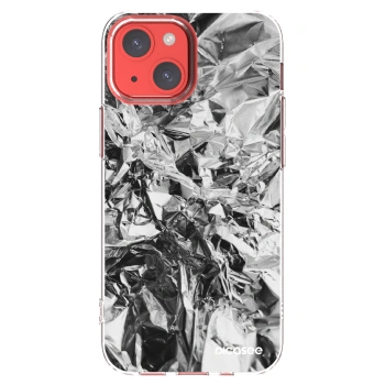 Picasee silikónový prehľadný obal pre Apple iPhone 13 mini - Chrome