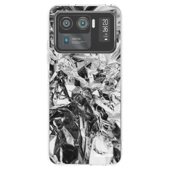 Picasee silikónový prehľadný obal pre Xiaomi Mi 11 Ultra - Chrome
