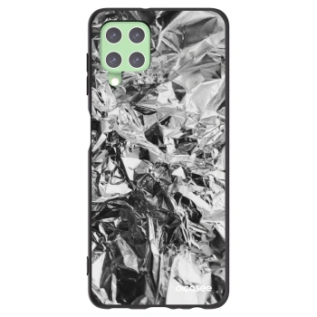 Picasee silikónový čierny obal pre Samsung Galaxy A22 A225F 4G - Chrome