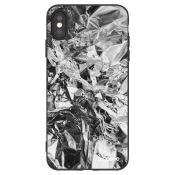 Picasee silikónový čierny obal pre Apple iPhone XS Max - Chrome