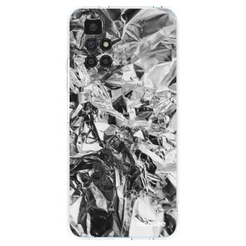 Picasee silikónový prehľadný obal pre Xiaomi Redmi 10 - Chrome