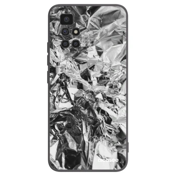 Picasee silikónový čierny obal pre Xiaomi Redmi 10 - Chrome