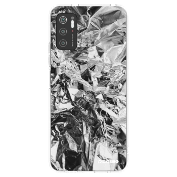 Picasee silikónový prehľadný obal pre Xiaomi Poco M3 Pro 5G - Chrome