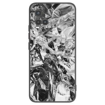 Picasee silikónový čierny obal pre Vivo Y33s - Chrome