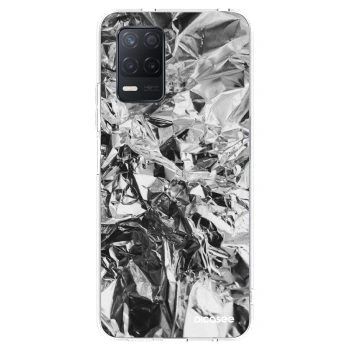 Picasee silikónový prehľadný obal pre Realme 8 5G - Chrome