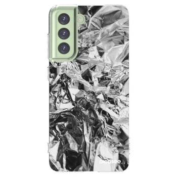 Picasee silikónový prehľadný obal pre Samsung Galaxy S21 FE 5G - Chrome