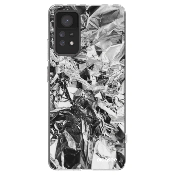 Picasee silikónový prehľadný obal pre Xiaomi Redmi Note 11 Pro - Chrome