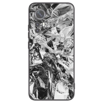Picasee silikónový čierny obal pre Xiaomi 12 - Chrome
